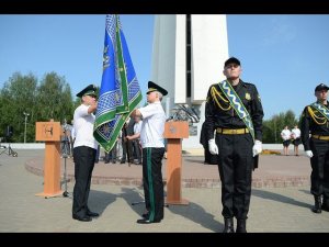 Церемония вручения знамени Управлению ФССП России по Кировской области