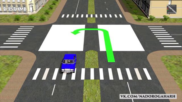 разворот на перекрестке ул. Логинова - проспект Троицкий