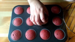 Капкейки Красный бархат