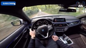 BMW 750d 7 Series Review POV Test Drive