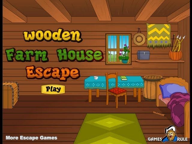 Wooden Farm House Escape Walkthrough - Лучше смотреть без звука