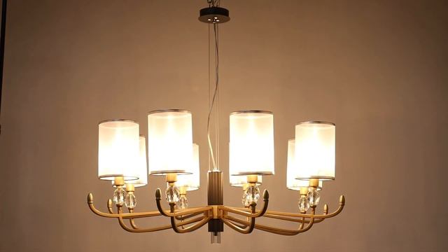 Подвесная люстра Favourite 2701-8P - видеообзор смотреть онлайн