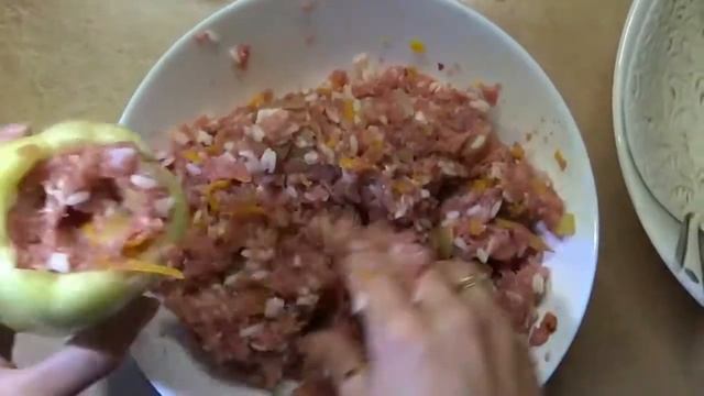 Фаршированный перец?️?Готовим в духовке!? Готовим #домавместе с #ЧудоПечка