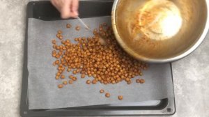 Отличная закуска к пиву и кино! ? Хрустящий нут в духовке ? Как приготовить ХРУСТЯЩИЙ НУТ в ДУХОВКЕ