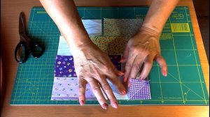 Пэчворк - блок "Круговорот". Шьем простое лоскутное покрывало для кроватки (+размеры)