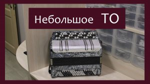 Трудовые будни / Ремонт Баяна "Кунгурский" / Небольшое ТО