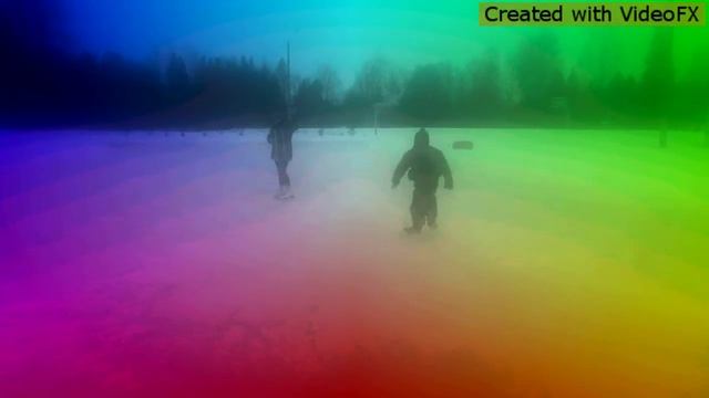 Зима Катаемся и балуемся на катке смотреть онлайн