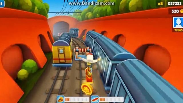 Игра Сабвей серф смотреть онлайн