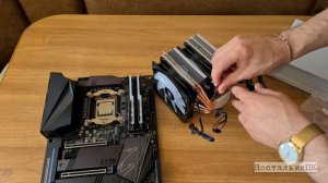 Устанавливаем ПАУЭР кулер на новый intel i5 10600K !!