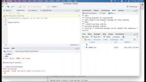 R+Git Workflow 2022: Week 5 Build your first R Package with RStudio