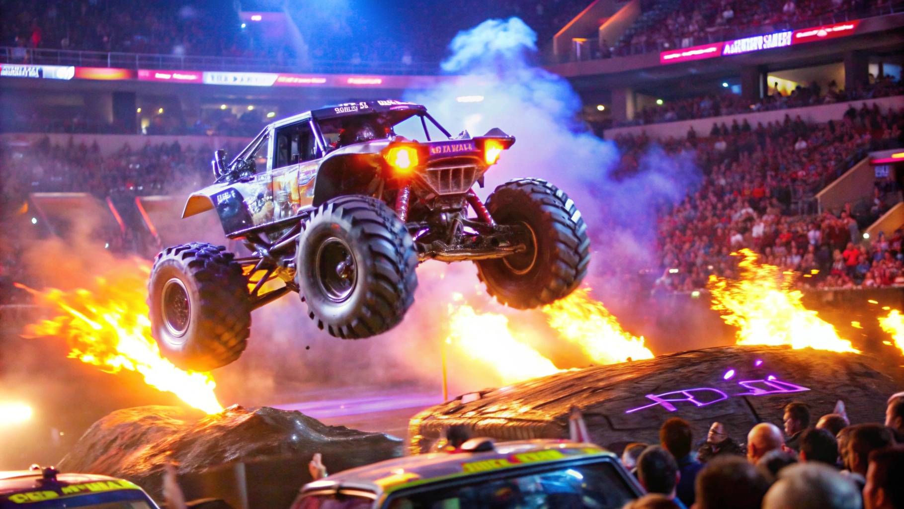 НА РУССКОМ | Внутри Monster Jam | Возвышение Черной Жемчужины