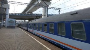 ЧС7-035 с поездом 010М "полонез" Варшава-Москва