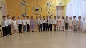 Песня " Будем солдатами" и танец мальчиков- морячков в средней группе в подарок папам на 23 февраля