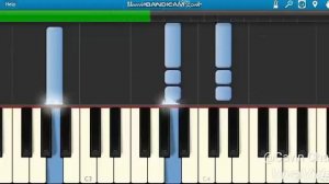 Eyes the Horror Game Theme Song Piano Synthesia Tutorial