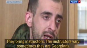 Captured Ukrainian soldier tells about Western mercenaries and instructors in Donbass 18.02.2015