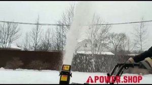 Самоходный бензиновый снегоуборщик A-iPower AS567. Видео от покупателя