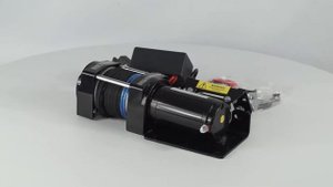 Лебедка электрическая 12V Electric Winch 3000lbs / 1361 кг с кевларовым тросом