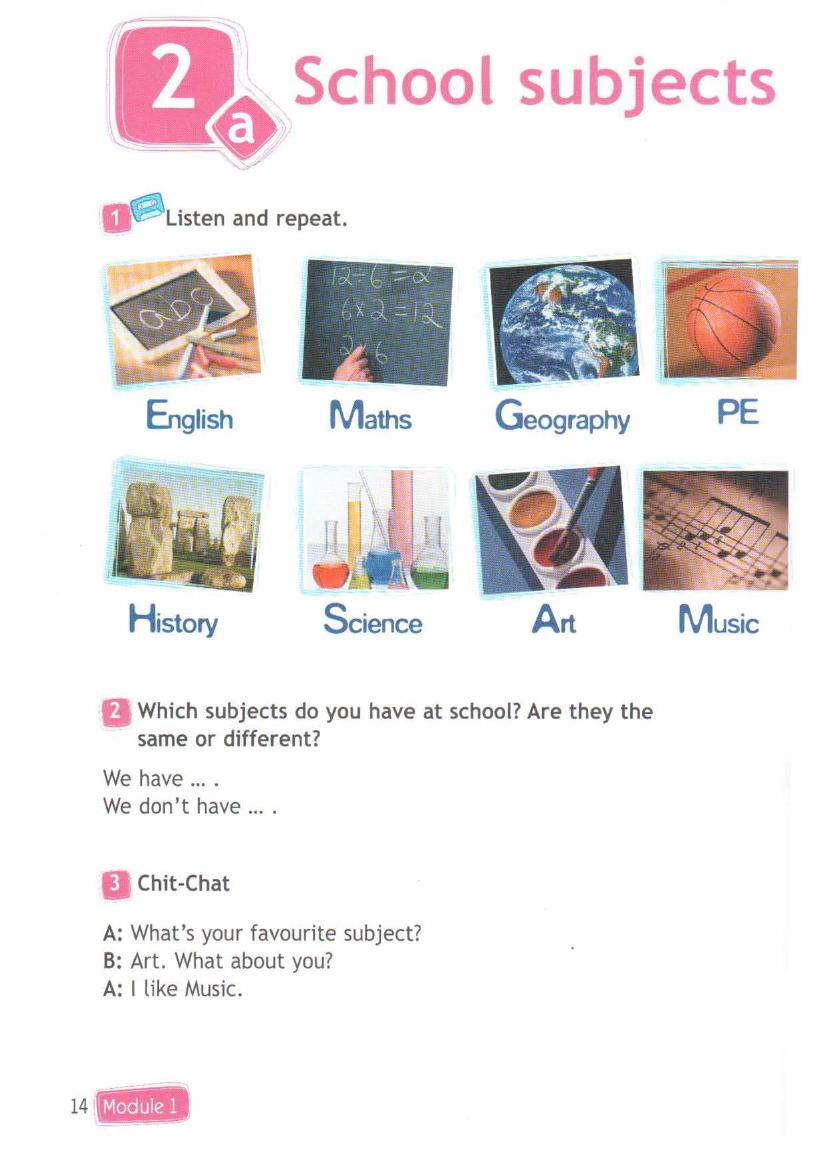 Английский язык 3 класс учебник тест