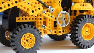 LEGO Technic Экскаватор погрузчик 8862– Легенды ЛЕГО Техник – Обзор №5