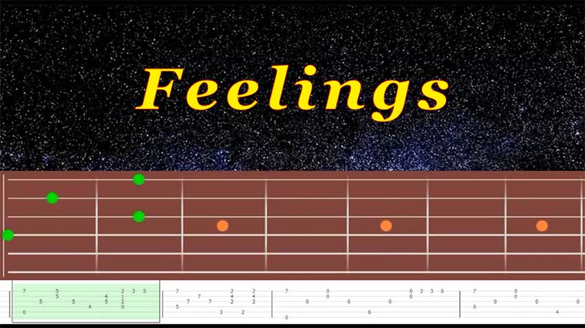 Feelings 1 (cover) | Гитара на одной струне