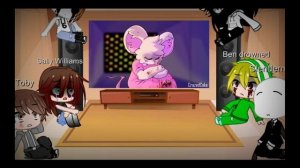 Creepypastas react to Piggy Memes(Aspired by a comment)|no thumbnail|warning- swears, gore (& fear?