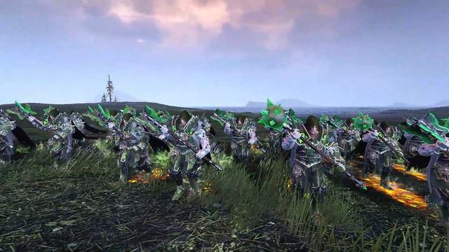 TotalWar WARHAMMER Shawmuscles chaos смотреть онлайн
