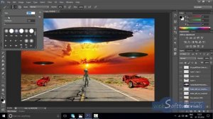 How to make Matte painting in Adobe Photoshop