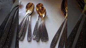 Столовые приборы Хмель мельхиор СССР