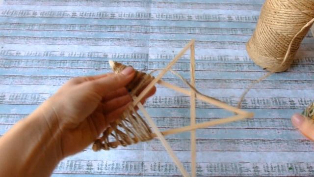 christmas ornaments\Новогодняя подвеска Звезда из шпагата/елочная игрушка звезда/новогодний декор смотреть онлайн