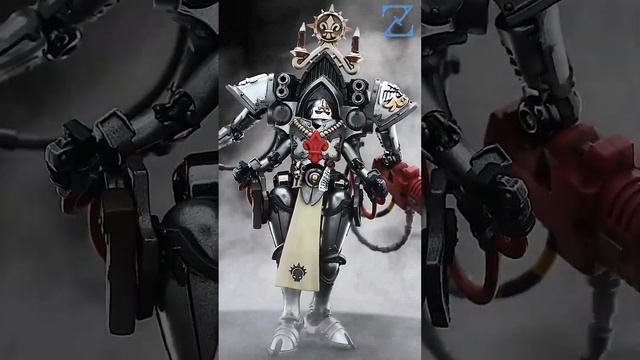 JoyToy 1/18 Warhammer 40k Adepta Sororitas Order Of The Argent Shroud Paragon Warsuit Sister Collae