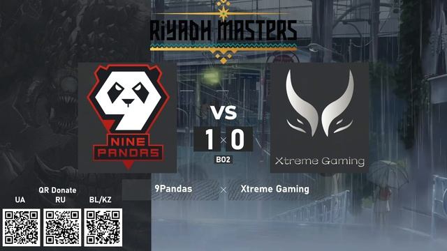 9Pandas vs. Xtreme Gaming - Riyadh Masters 2023 - Play-In BO2 @4liver #riyadhmasters