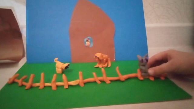 Сказка о пользе домашних животных | из пластилина смотреть онлайн