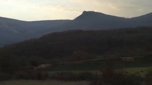 Крым Бельбекская долина зимой