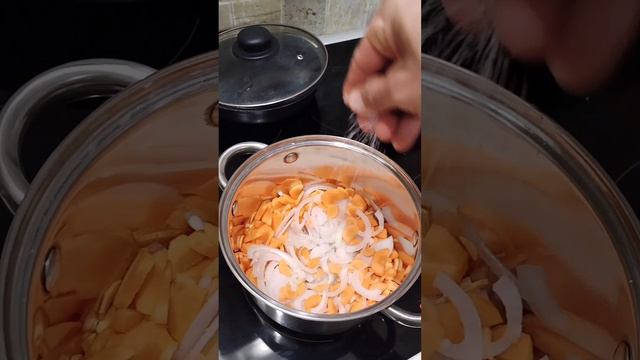 Тыквенный суп-пюре со сливками #суп #суппюре