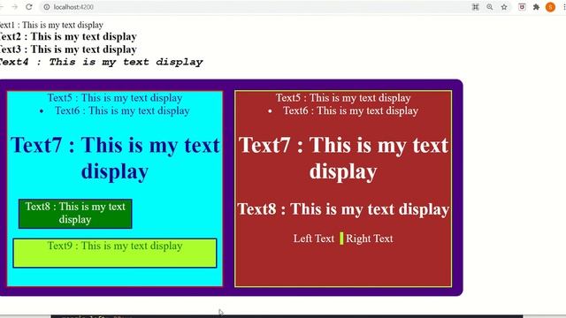 How to align text in Angular || Create Box in Angular || Font style in Angular || Angular basic HTM смотреть онлайн