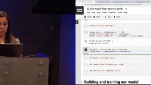 DevFestDc - 2019 -  Sara Robinson - Live coding a machine learning model from scratch