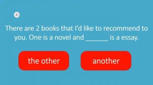 grammar test : another other others the other the others 1