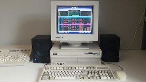 Tandy 1000 and Amiga 500 Duo : Physical presence