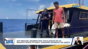 Helicopter, eroplano at mga barko ng Chinese Navy maging mga Chinese militia vessel,... | Saksi