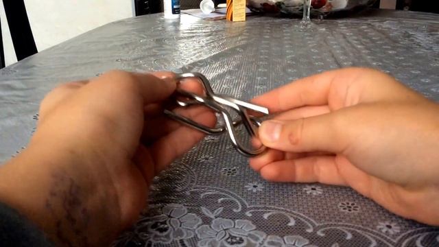 Головоломка 2 кольца(решение)