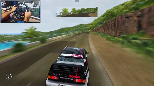 Mercedes Benz 190E EVO -Assetto Corsa - Logitech G29 Steering Wheel Gameplay смотреть онлайн