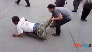 Проверка инвалидности китайского попрошайки