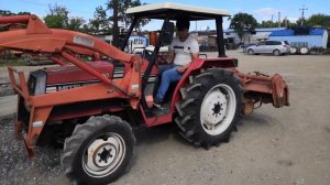 Mitsubishi MT43 японский мини трактор