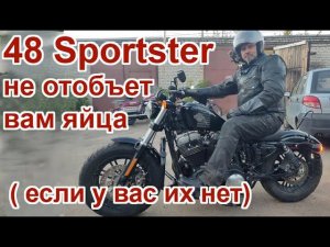48 Sportster не отобъет вам яйца ( если у вас их нет)