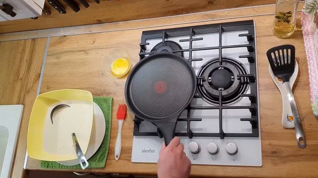 Не блины, а блинчики, вкусные на частично-заварном тесте. Простой рецепт!