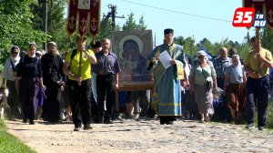 Явление святыни череповецкой земли - Воронинской иконы Божией Матери почтили крестным ходом