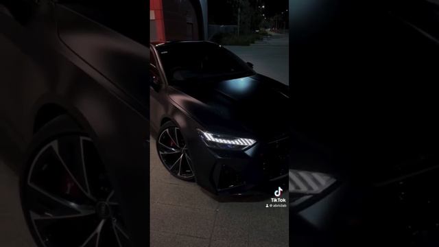 Best headlight animation?#audi #rs7 #audisport #rs7sportback #audirs7 #luxurylifestyle #luxurycars