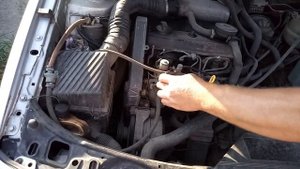 VW passat B3 двигатель 1.9 дизель 1Y