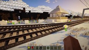 ЗАГОРЕЛАСЬ ЭЛЕКТРИЧКА! Работаю дежурным по переезду в Minecraft.