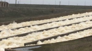 1. Нугушское водохранилище (спуск воды)